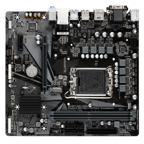 Дънна платка, GIGABYTE GB H610M S3H DDR4 /LGA1700 - image 1