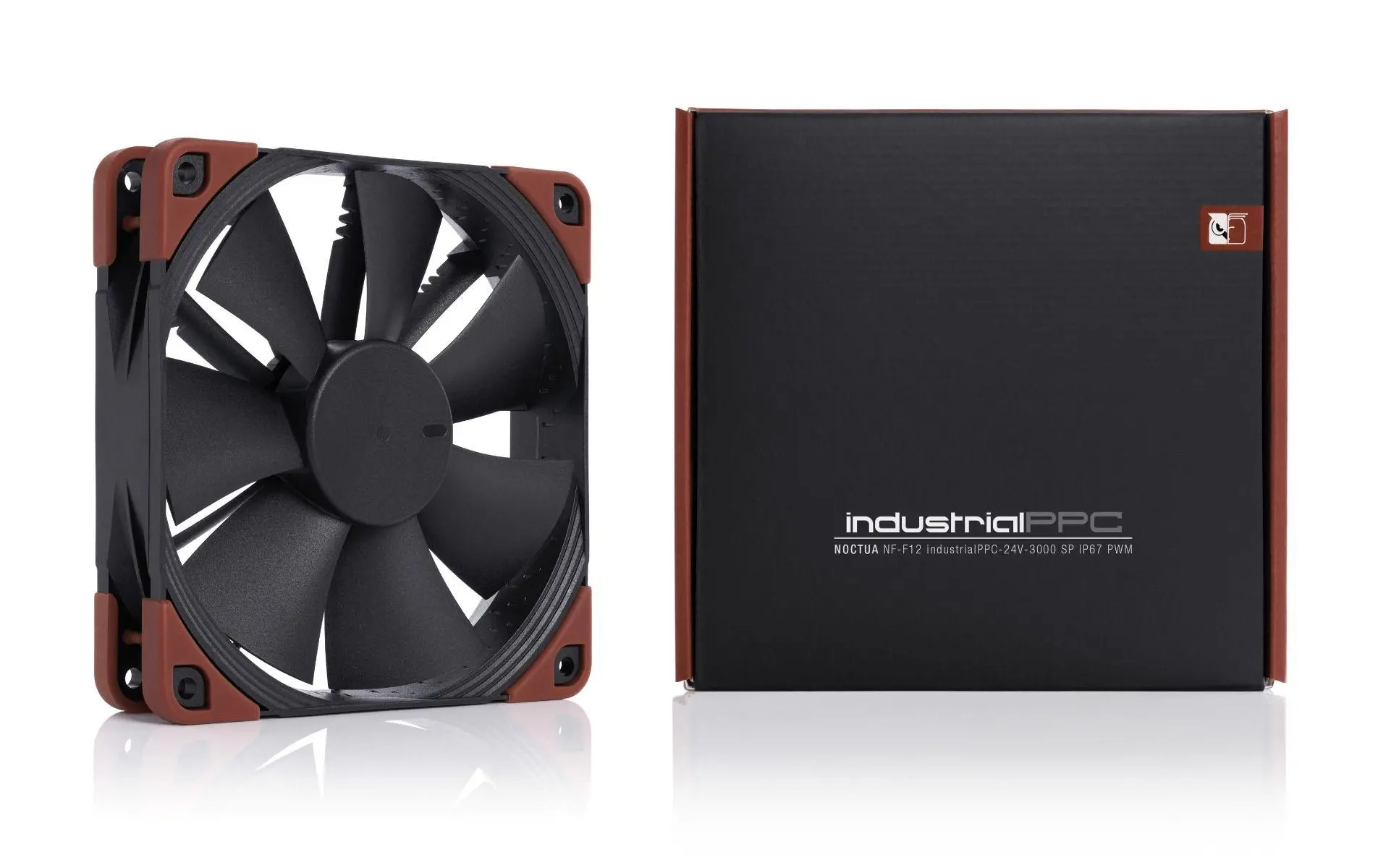 Noctua Влагозащитен / Прахозащитен Вентилатор Fan 120mm single-phase motor NF-F12-iPPC-24V-3000-SP-IP67-PWM - image 2