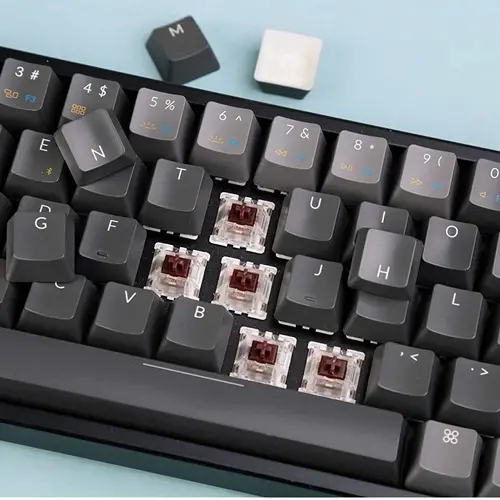 Геймърска Механична клавиатура Keychron K6 Hot-Swappable 65% Gateron Red Switch White LED Gateron Red Switch ABS - image 2