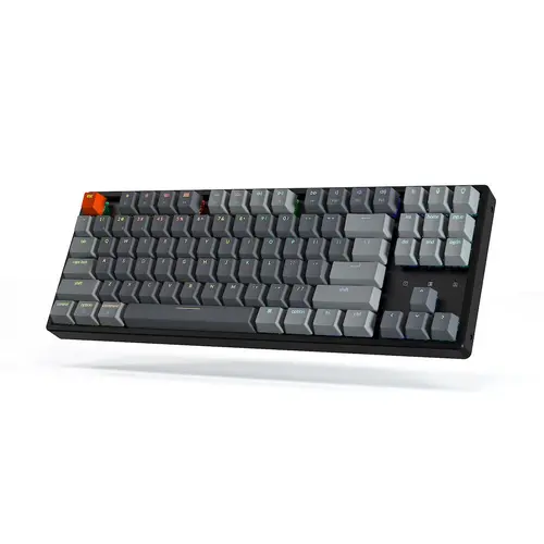 Геймърска Механична клавиатура Keychron K8 Aluminum TKL Gateron Blue Switch RGB LED Gateron Blue Switch ABS - image 5