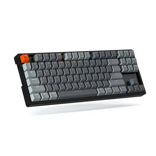 Геймърска Механична клавиатура Keychron K8 Aluminum TKL Gateron Blue Switch RGB LED Gateron Blue Switch ABS - image 6