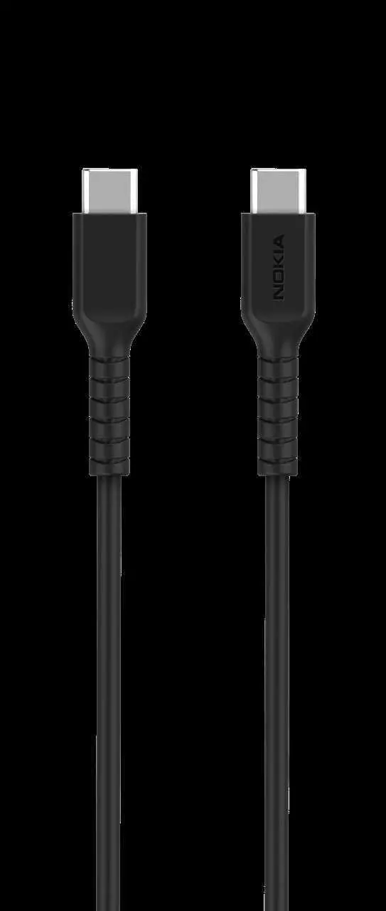 NOKIA Cablu TYPE-C la TYPE-C, negru