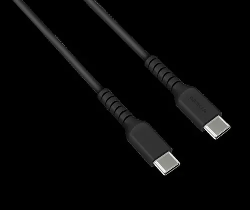 NOKIA Καλώδιο TYPE-C σε TYPE-C, μαύρο - 2