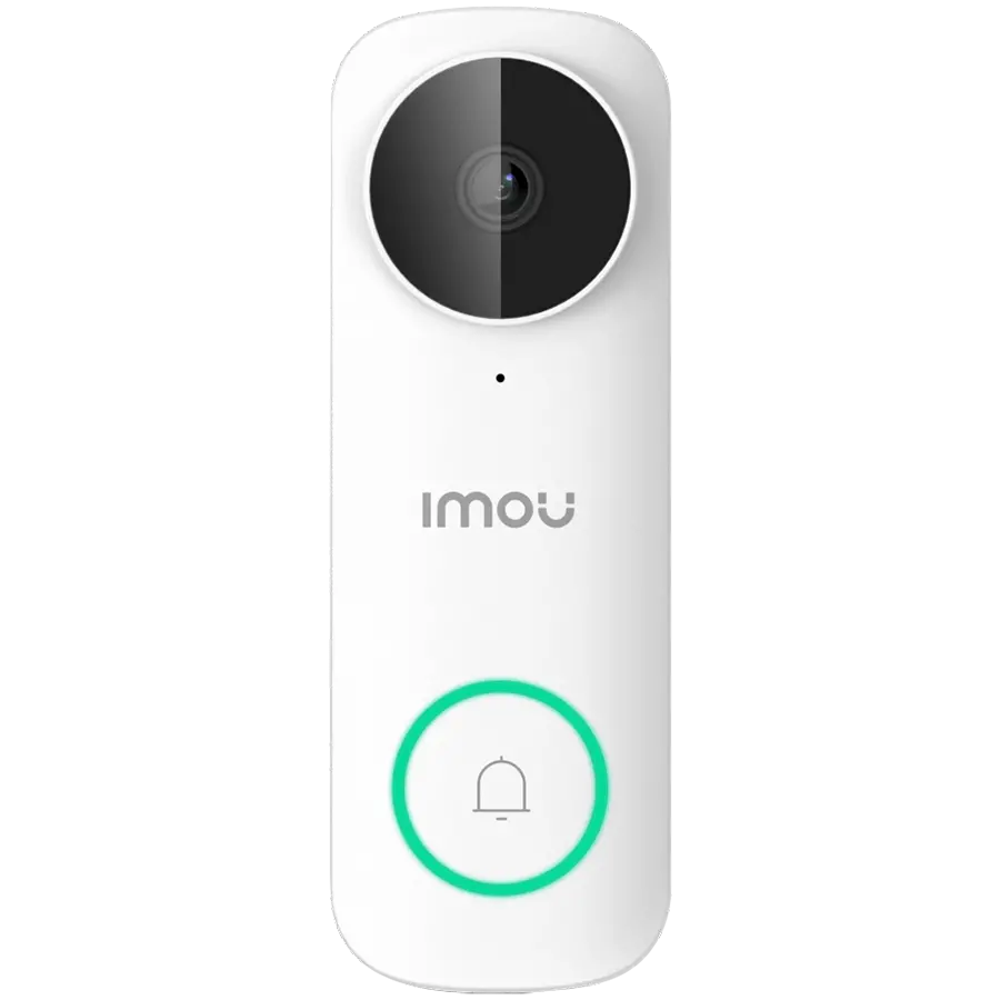 Imou Doorbell DB61i Wi-Fi, 4MP, H265, up to 15 fps, 2.0 mm lens, IR up to 5m, FOV 164°, Built-in Mic & Speaker, Micro SD up to 256 GB, Human Detection, Notification, DC12/24V, <0.7A, IP65