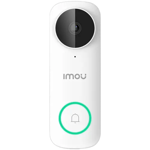 Imou Doorbell DB61i Wi-Fi, 4MP, H265, up to 15 fps, 2.0 mm lens, IR up to 5m, FOV 164°, Built-in Mic & Speaker, Micro SD up to 256 GB, Human Detection, Notification, DC12/24V, <0.7A, IP65