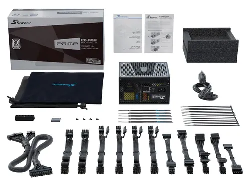 Seasonic захранване PSU 650W Platinum - PRIME PX-650 - SSR-650PD2 - image 1
