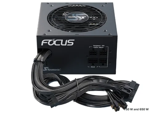 Seasonic Захранване PSU 650W Gold, Semi-Modular - FOCUS GM-650 - SSR-650FM - image 3