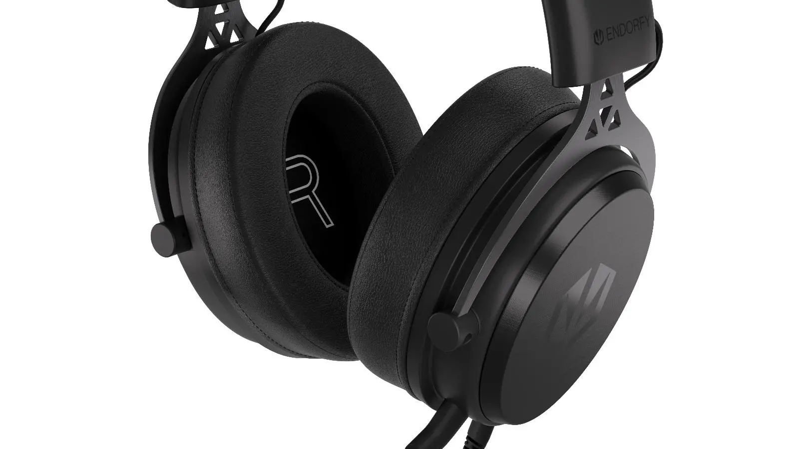 Endorfy Viro Plus USB Căști gaming, Driver 53mm, Spumă cu memorie, Placă de sunet USB 7.1, Microfon detașabil, Pernițe de urechi suplimentare, Mufă - image 9