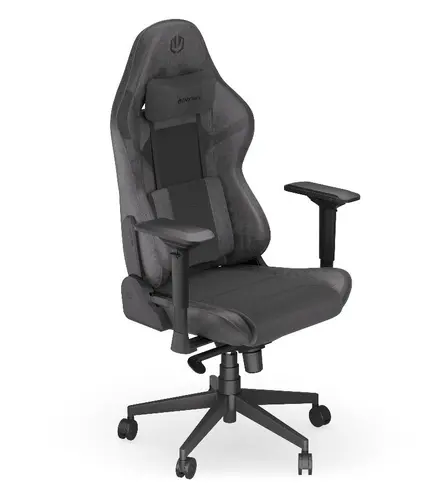 Endorfy Scrim BK Gaming Chair, PU Leather + Breathable Fabric, Cold-pressed Foam, Memory Foam Cushions, Class 4 Gas Lift Cylinder, 4D Adjustable Armrest, Adjustable Headrest, Black, 2 Year Warranty