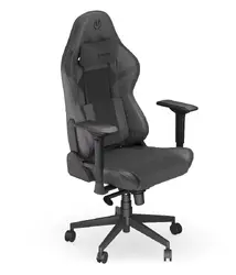 Endorfy Scrim BK Gaming Chair, PU Leather + Breathable Fabric, Cold-pressed Foam, Memory Foam Cushions, Class 4 Gas Lift Cylinder, 4D Adjustable Armrest, Adjustable Headrest, Black, 2 Year Warranty