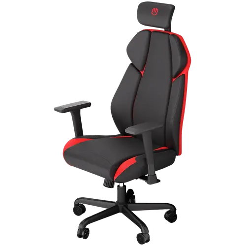 Endorfy Meta RD Gaming Chair, Breathable Fabric, Cold-pressed foam, Class 4 Gas Lift Cylinder, 3D Adjustable Armrest, Adjustable Headrest, Black/Red, 2 Year Warranty - image 1