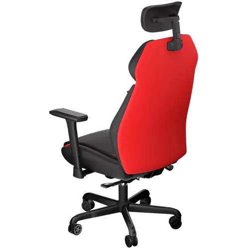 Endorfy Meta RD Gaming Chair, Breathable Fabric, Cold-pressed foam, Class 4 Gas Lift Cylinder, 3D Adjustable Armrest, Adjustable Headrest, Black/Red, 2 Year Warranty - image 3