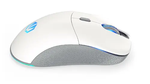 Endorfy GEM Plus Wireless Onyx White Gaming Mouse, PIXART PAW3395 Optical Gaming Sensor, 26000DPI, 74G Lightweight design, KAILH GM 8.0 Switches, 1.6M Paracord Cable, PTFE Skates, ARGB lights, 2 Year Warranty - image 7