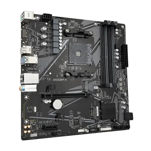 Дънна платка, GIGABYTE GB B550M K /AM4 - image 2