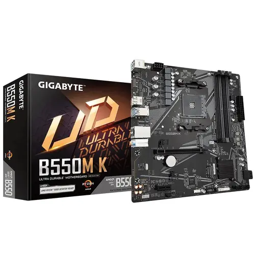 Placă de bază, GIGABYTE GB B550M K /AM4 - 1