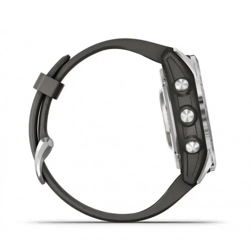 Garmin fēnix® 7S Pro - fēnix® 7S Pro – Solar Edition - Silver с Graphite каишка 010-02776-01 - image 3