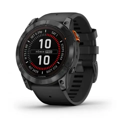 Garmin fēnix® 7X Pro - fēnix® 7X Pro – Solar Edition - Slate Grey с Black каишка 010-02778-01