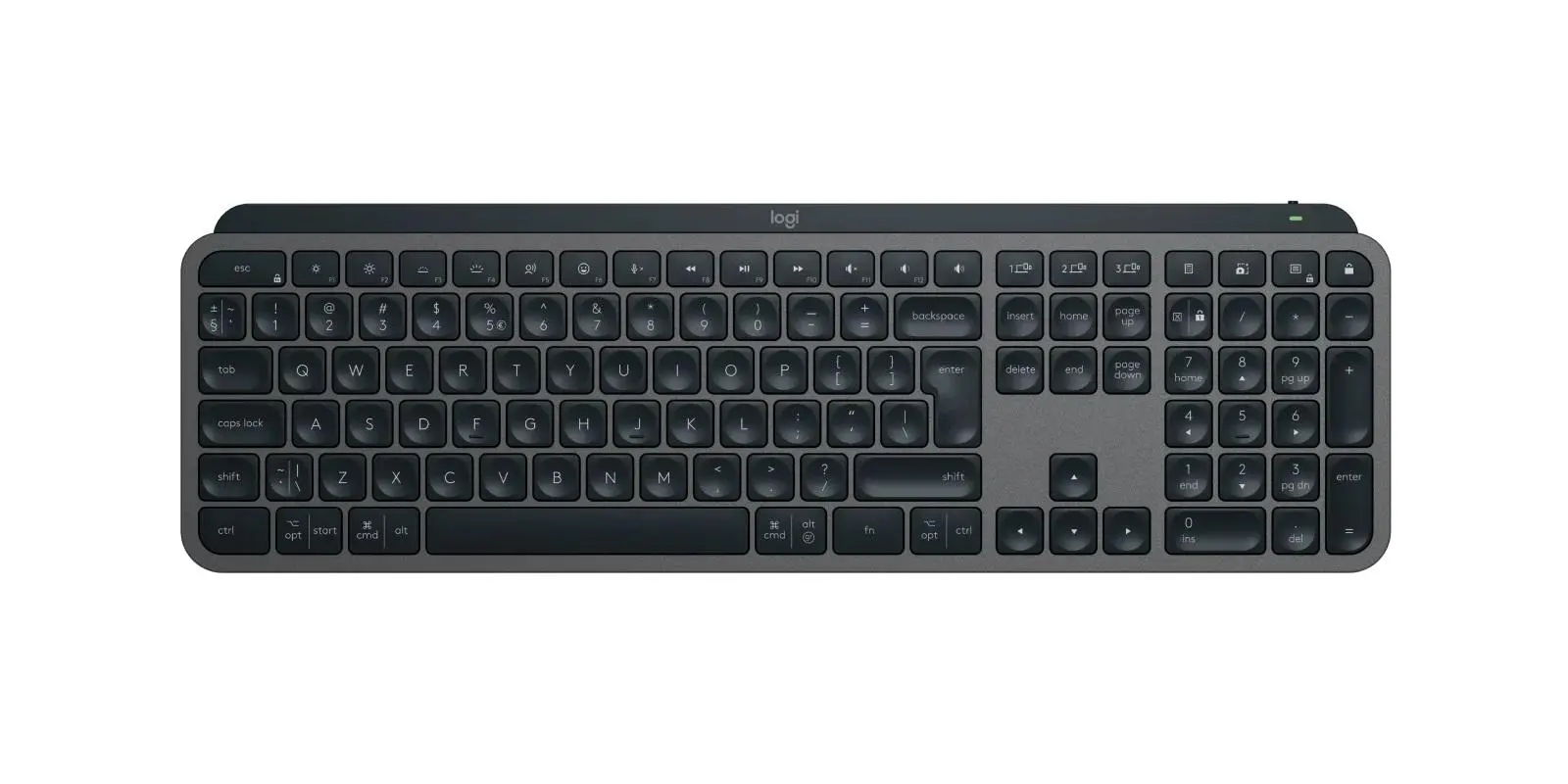 Tastatură, Logitech MX Keys S - GRAPHITE
