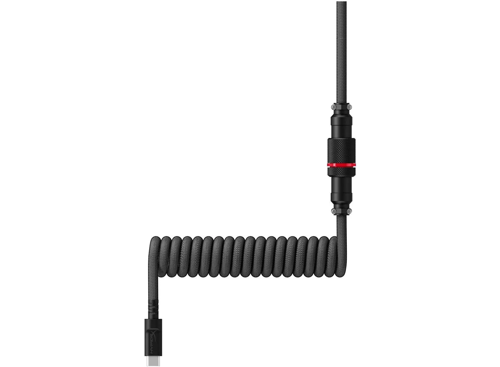 Кабел за клавиатура HyperX Coiled Cable USB-C Gray-Black - image 2