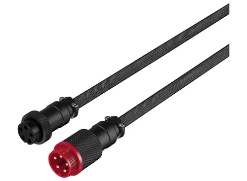Кабел за клавиатура HyperX Coiled Cable USB-C Gray-Black - image 3