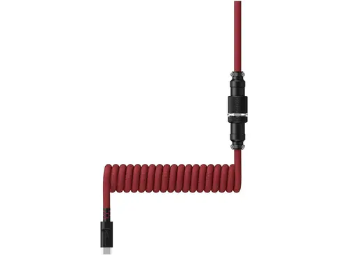 Καλώδιο πληκτρολογίου HyperX Coiled Cable USB-C Red-Black - 3
