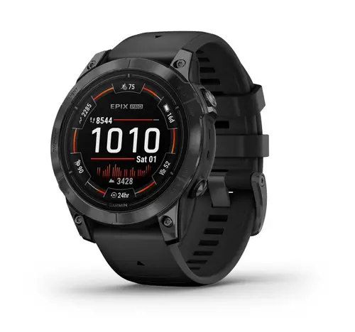 Garmin epix™ Pro (Gen 2) | 47 мм - epix™ Pro (Gen 2) – Standard Edition | 47 мм - Slate Grey с Black каишка 010-02803-01