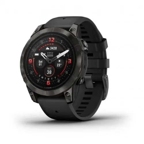 Garmin epix™ Pro (Gen 2) | 47 мм - epix™ Pro (Gen 2) – Sapphire Edition | 47 мм - Carbon Grey DLC Titanium с Black каишка 010-02803-11
