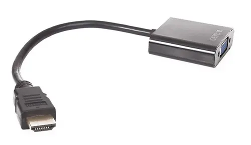 VCom Адаптер Adapter HDMI M to VGA F - CG591-B-0.15m - image 1