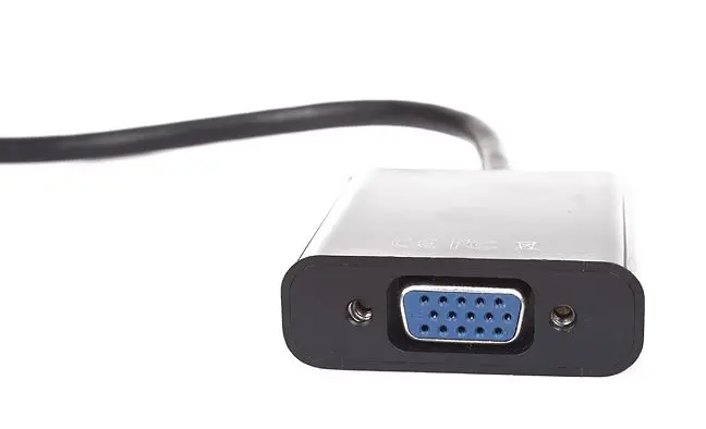 VCom Адаптер Adapter HDMI M to VGA F - CG591-B-0.15m - image 2