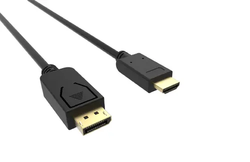 VCom Καλώδιο DisplayPort M / HDMI M - 4K 60Hz - CG609-1.8m - 1