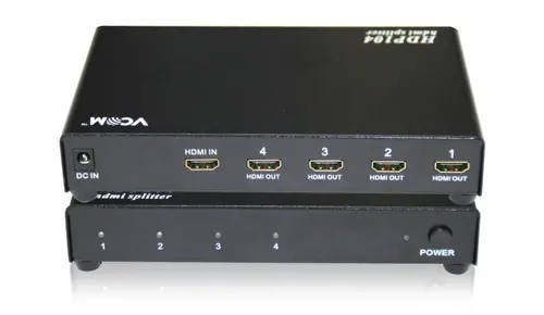VCom Splitter HDMI SPLITTER Multiplier 1x4 - DD414A - 1