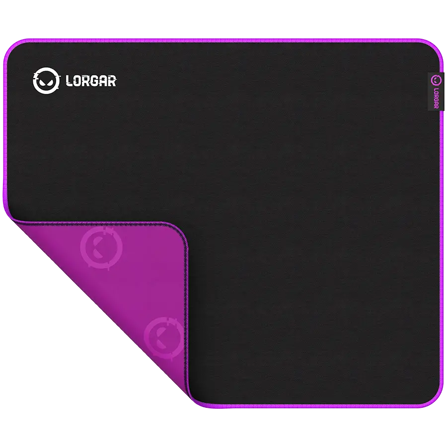 Lorgar Main 315, Gaming mouse pad, High-speed surface, Purple anti-slip rubber base, size: 500mm x 420mm x 3mm, weight 0.39kg - image 1