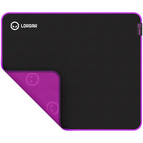 Lorgar Main 315, Gaming mouse pad, High-speed surface, Purple anti-slip rubber base, size: 500mm x 420mm x 3mm, weight 0.39kg - image 1