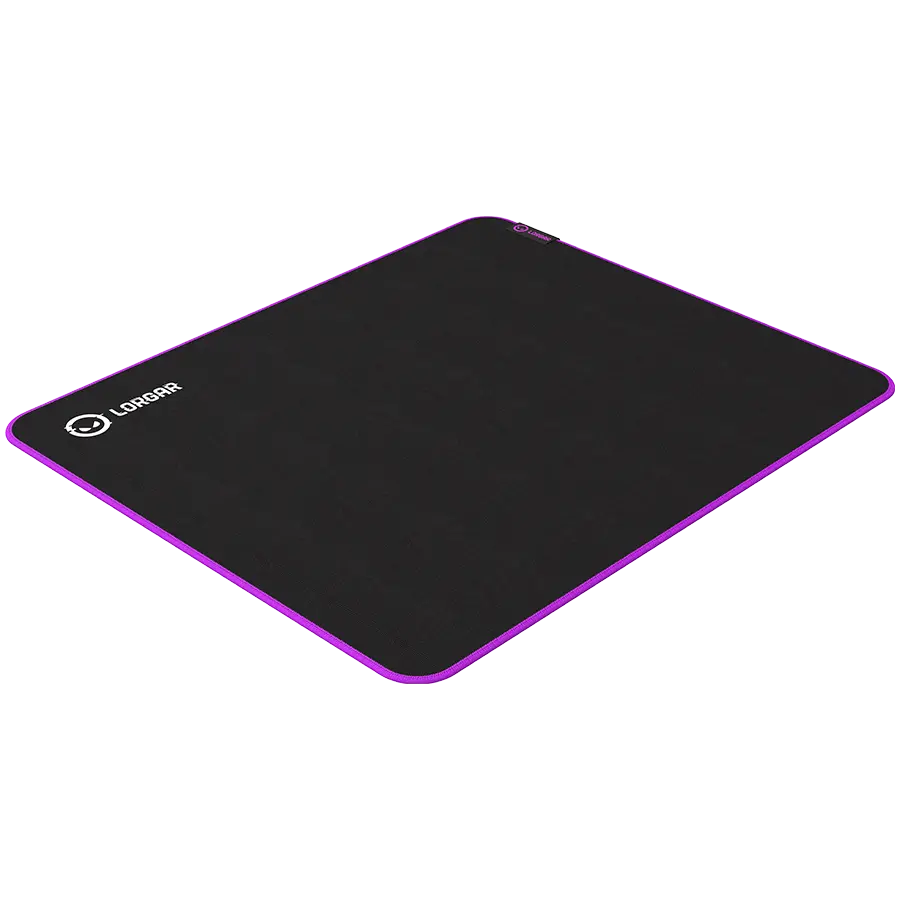 Lorgar Main 315, Gaming mouse pad, High-speed surface, Purple anti-slip rubber base, size: 500mm x 420mm x 3mm, weight 0.39kg - image 2
