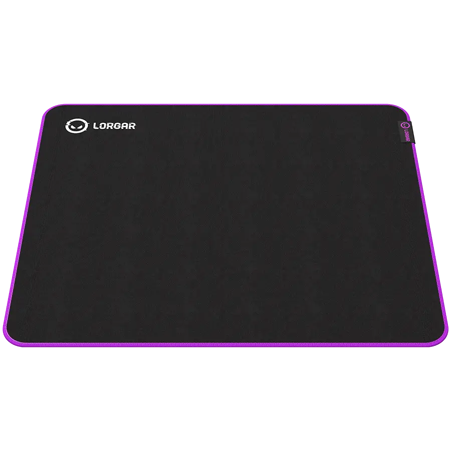 Lorgar Main 315, Gaming mouse pad, High-speed surface, Purple anti-slip rubber base, size: 500mm x 420mm x 3mm, weight 0.39kg - image 3