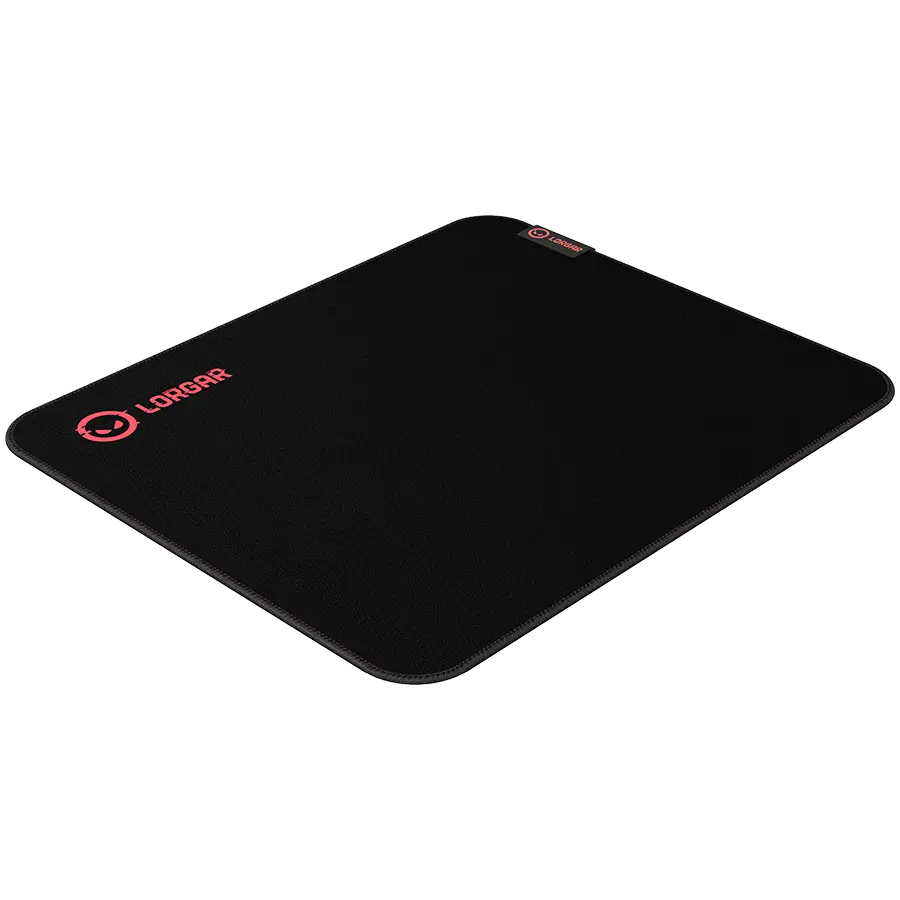 Lorgar Main 323, Gaming mouse pad, Precise control surface, Red anti-slip rubber base, size: 360mm x 300mm x 3mm, weight 0.21kg - image 2