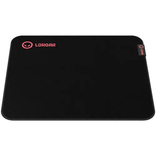 Lorgar Main 323, Gaming mouse pad, Precise control surface, Red anti-slip rubber base, size: 360mm x 300mm x 3mm, weight 0.21kg - image 3
