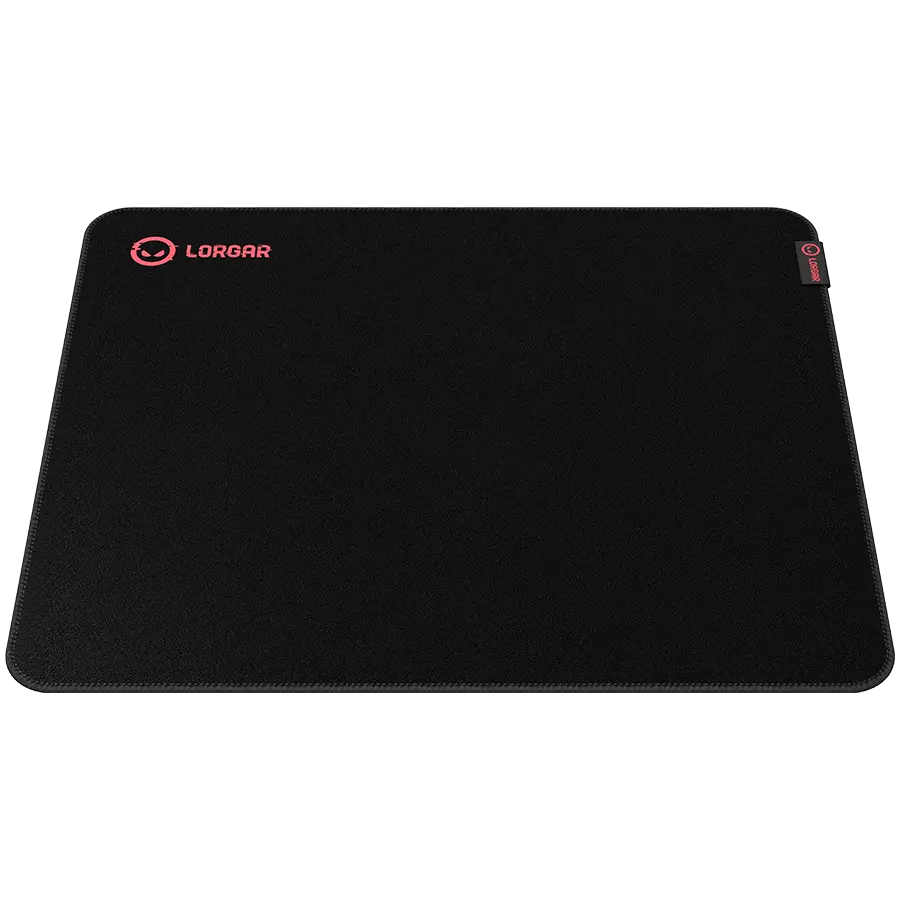 Lorgar Main 325, Gaming mouse pad, Precise control surface, Red anti-slip rubber base, size: 500mm x 420mm x 3mm, weight 0.4kg - image 3