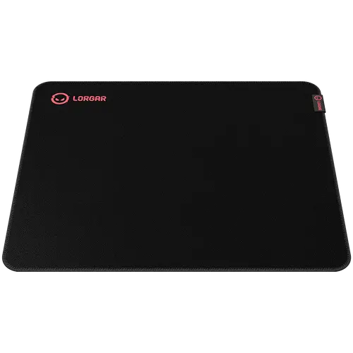 Lorgar Main 325, Gaming mouse pad, Precise control surface, Red anti-slip rubber base, size: 500mm x 420mm x 3mm, weight 0.4kg - image 3