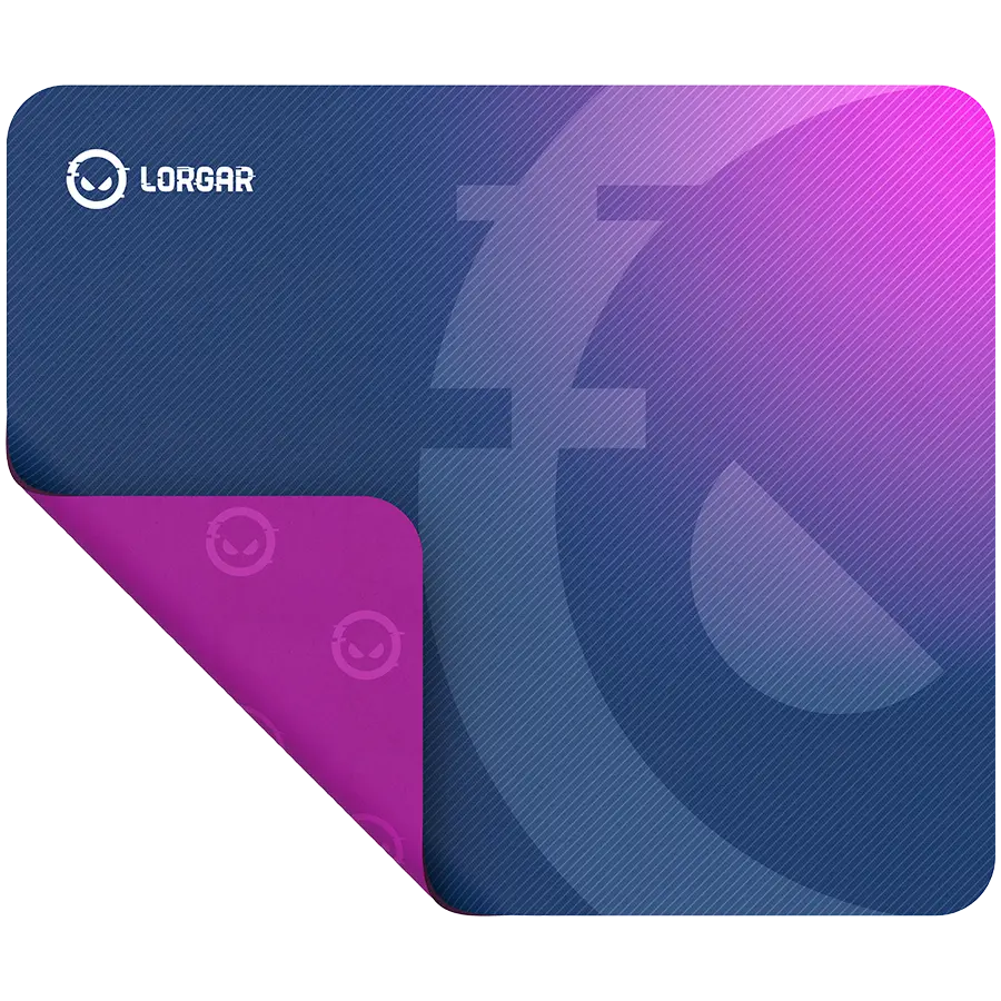 LORGAR Mouse pad Gaming Main 135 Speed violet - image 2