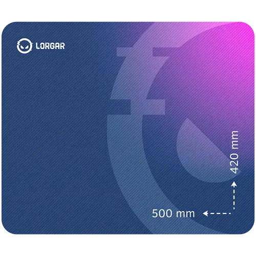 LORGAR Gaming Mouse Pad Main 135 Speed Purple