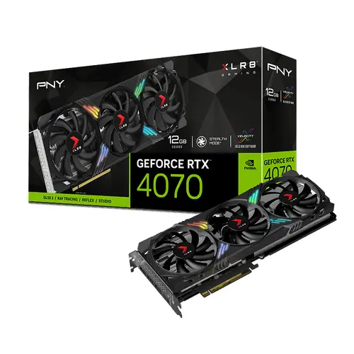 Видео карта PNY RTX 4070 GAMING VERTO EPIC-X RGB 12GB GDDR6X - image 8