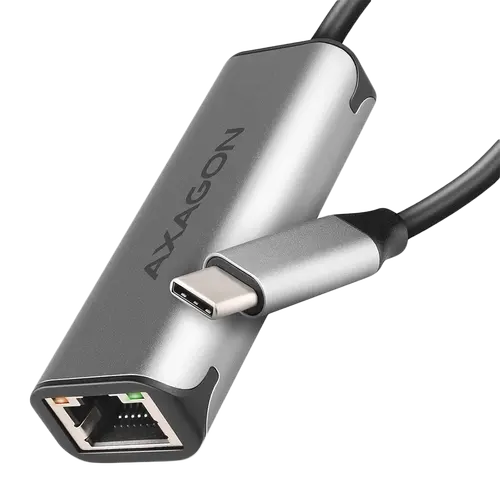 ADE-25RC SUPERSPEED USB-C 2.5 GIGABIT ETHERNETCompact aluminum USB-C 3.2 Gen 1 2.5 Gigabit Ethernet 10/100/1000/2500 Mbit adapter with automatic installation.