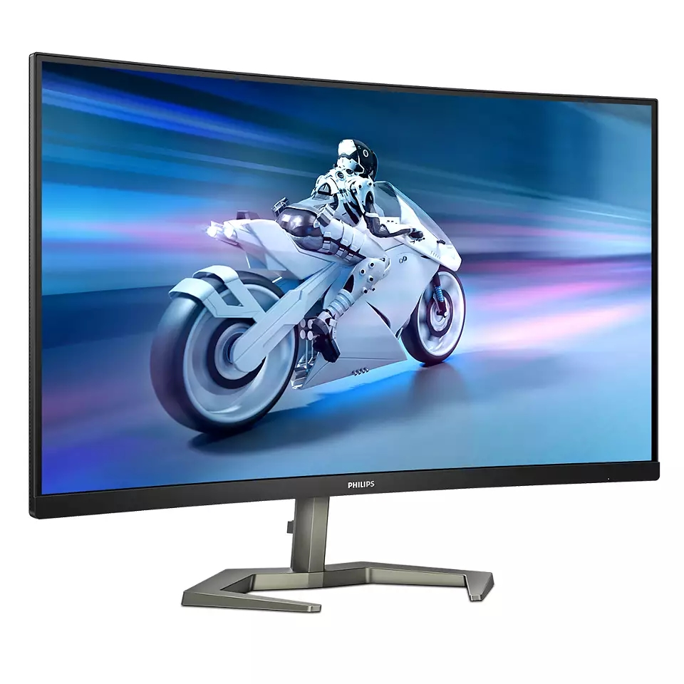 Монитор, Philips Evnia 32M1C5500VL, 31.5" Curved 1500R VA WLED, 2560x1440@165Hz, 4ms GtG, 1ms MPRT, 250cd m/2, 3000:1, Mega Infinity DCR, Adaptive Sync, FlickerFree, Low Blue Light, Tilt, 2xHDMI, DP - image 2