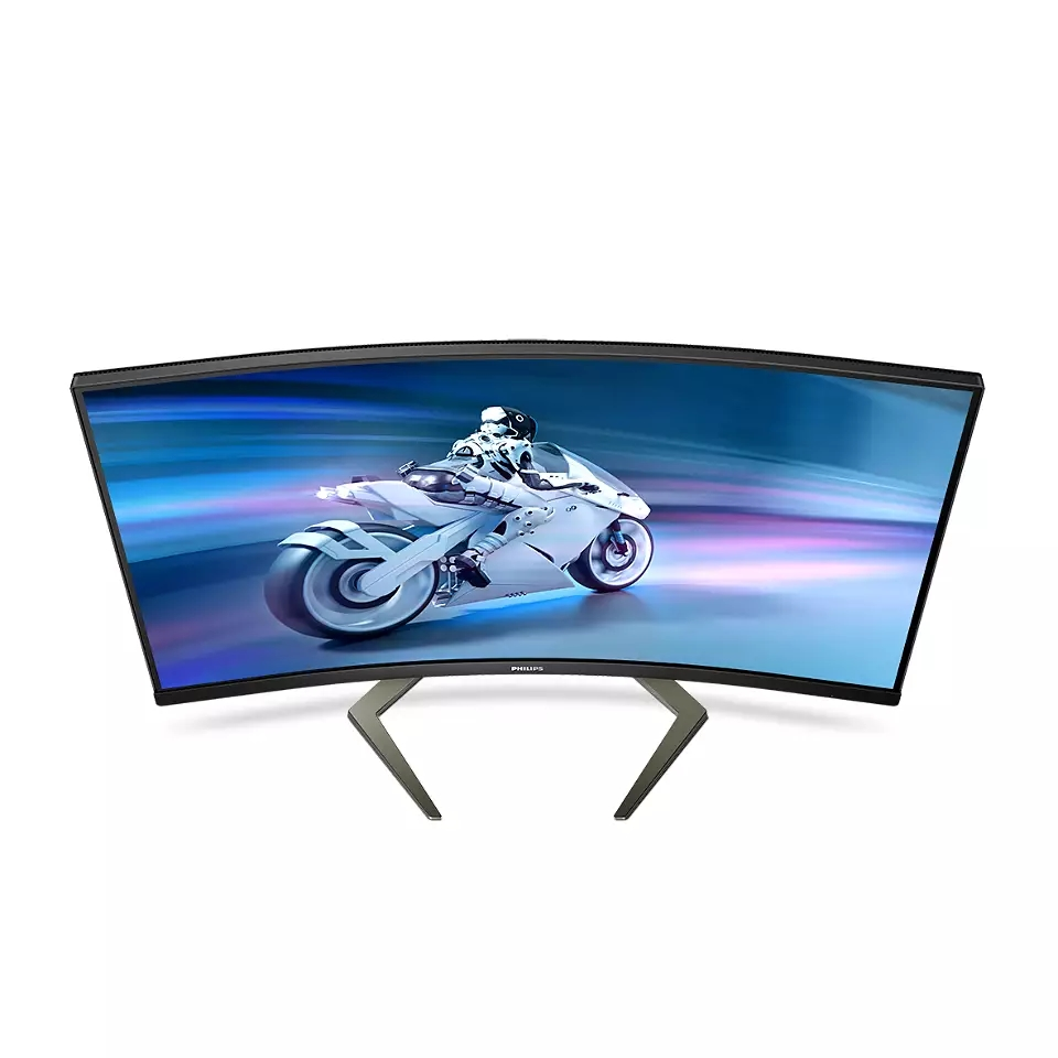 Монитор, Philips Evnia 32M1C5500VL, 31.5" Curved 1500R VA WLED, 2560x1440@165Hz, 4ms GtG, 1ms MPRT, 250cd m/2, 3000:1, Mega Infinity DCR, Adaptive Sync, FlickerFree, Low Blue Light, Tilt, 2xHDMI, DP - image 3