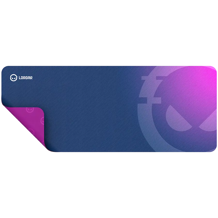 Lorgar Main 139, Gaming mouse pad, High-speed surface, Purple anti-slip rubber base, size: 900mm x 360mm x 3mm, weight 0.6kg - image 2