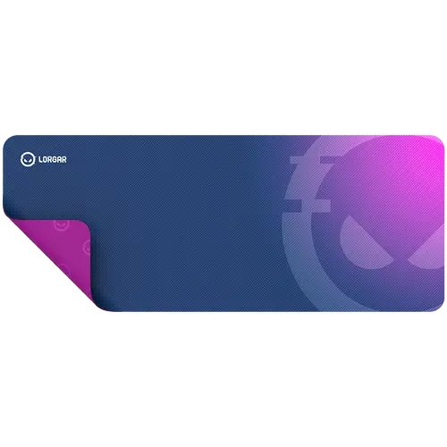 Lorgar Main 139, Gaming mouse pad, High-speed surface, Purple anti-slip rubber base, size: 900mm x 360mm x 3mm, weight 0.6kg - image 2
