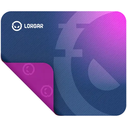 Lorgar Main 133, Gaming mouse pad, High-speed surface, Purple anti-slip rubber base, size: 360mm x 300mm x 3mm, weight 0.2kg - image 2