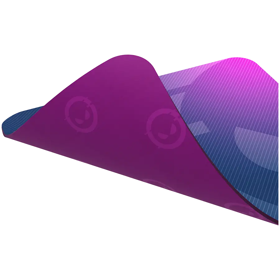 Lorgar Main 133, Gaming mouse pad, High-speed surface, Purple anti-slip rubber base, size: 360mm x 300mm x 3mm, weight 0.2kg - image 5