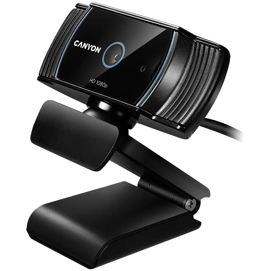 CANYON cameră web C5 Full HD 1080p Auto Focus Negru - image 1